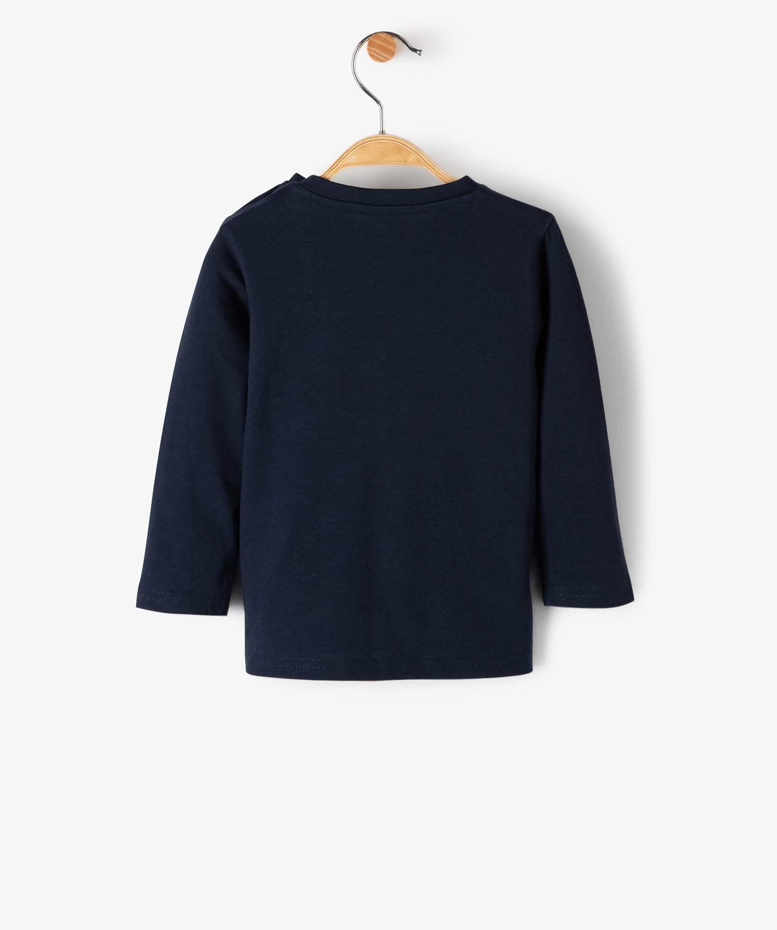 Tee-shirt bébé Garçon à manches longues avec message marine | GEMO
