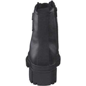 s.Oliver Schnür Boots in schwarz