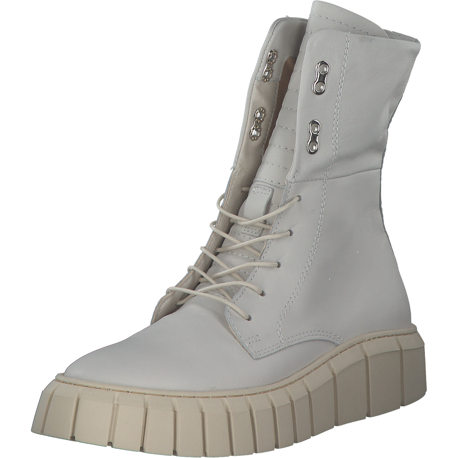 Mjus P67204, Schnürstiefeletten, Damen, panna