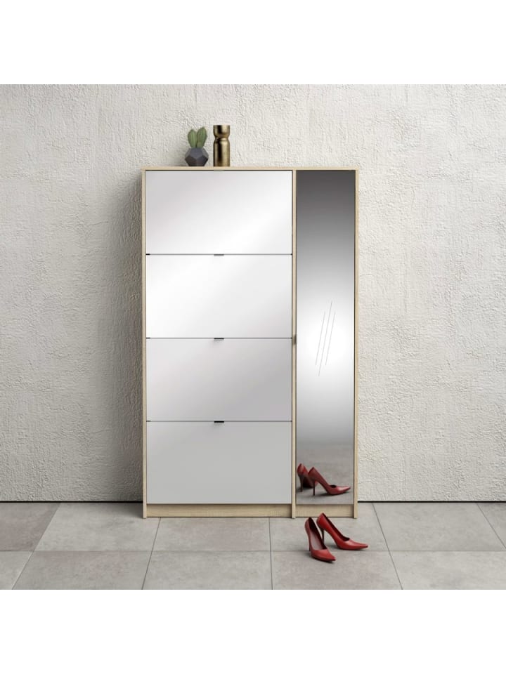 ebuy24 Schuhschrank Shane Eiche Dekor 99 x 24 cm günstig kaufen onesize