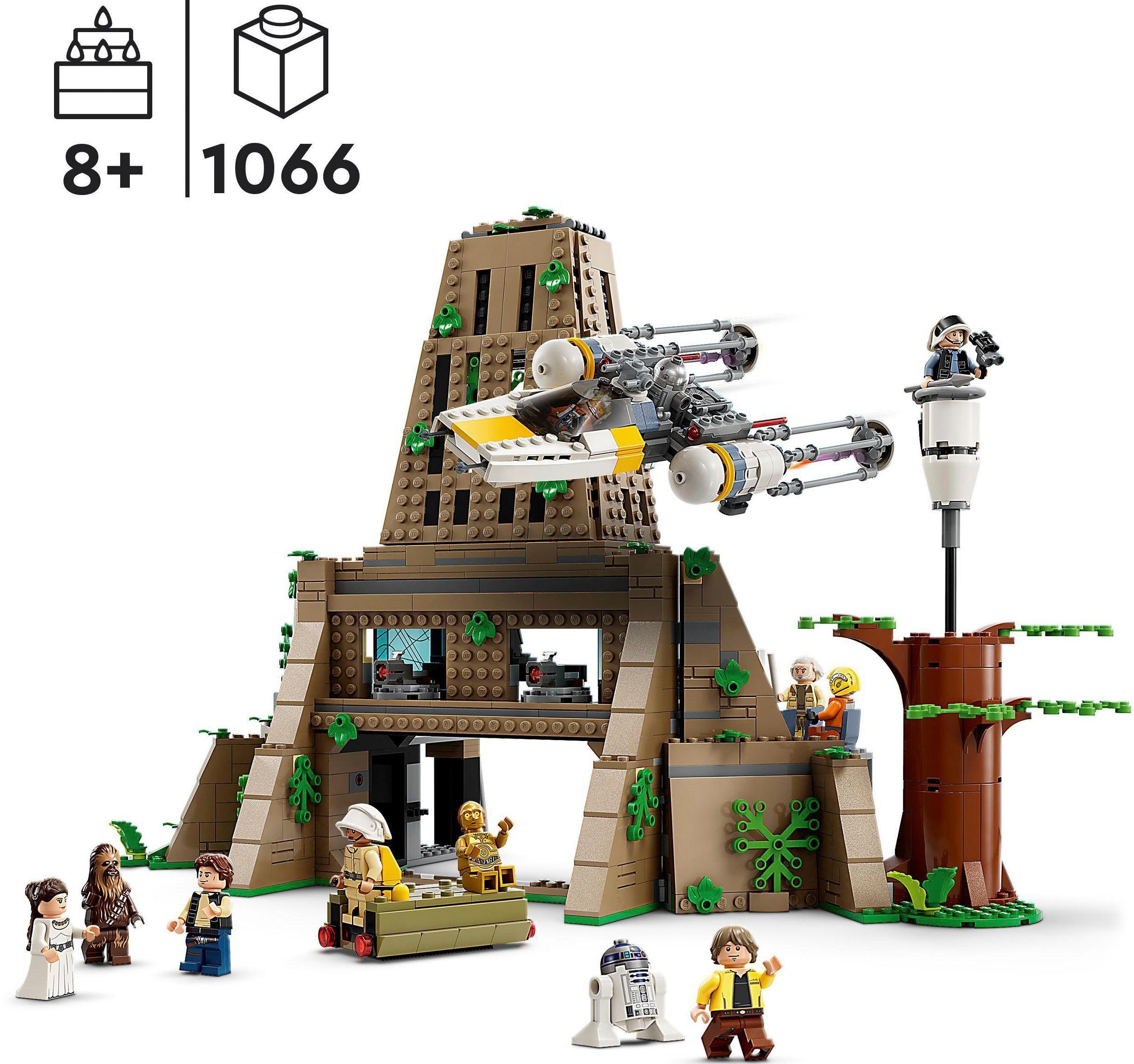 LEGO® Konstruktionsspielsteine Rebellenbasis auf Yavin 4 (75365), LEGO® Star Wars, (1066 St), Made in Europe
