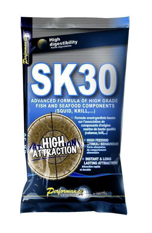 Boilies Performance Concept SK 30 de 24 mm para carpa