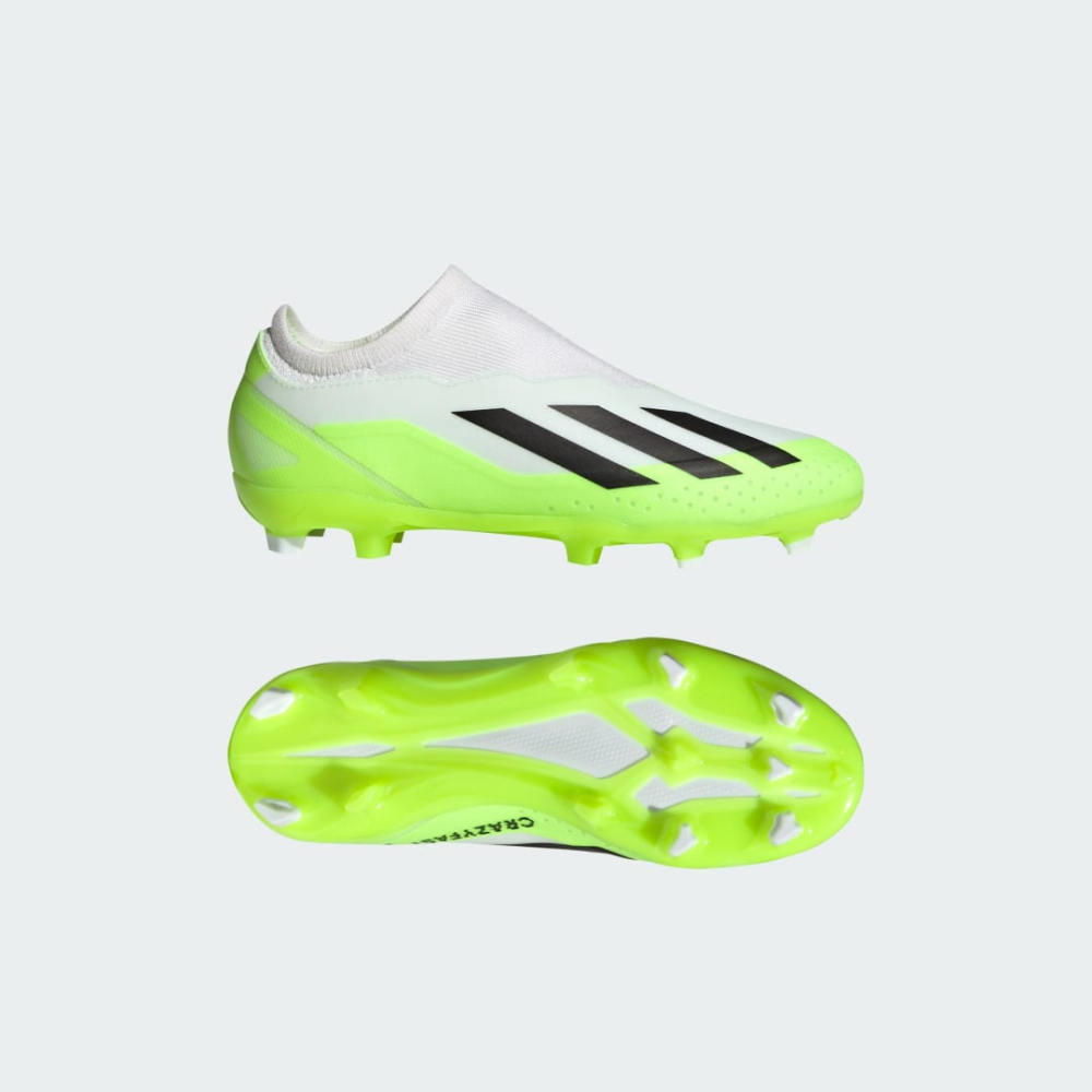 adidas X Crazyfast.3 Laceless FG ID9357 / weiss