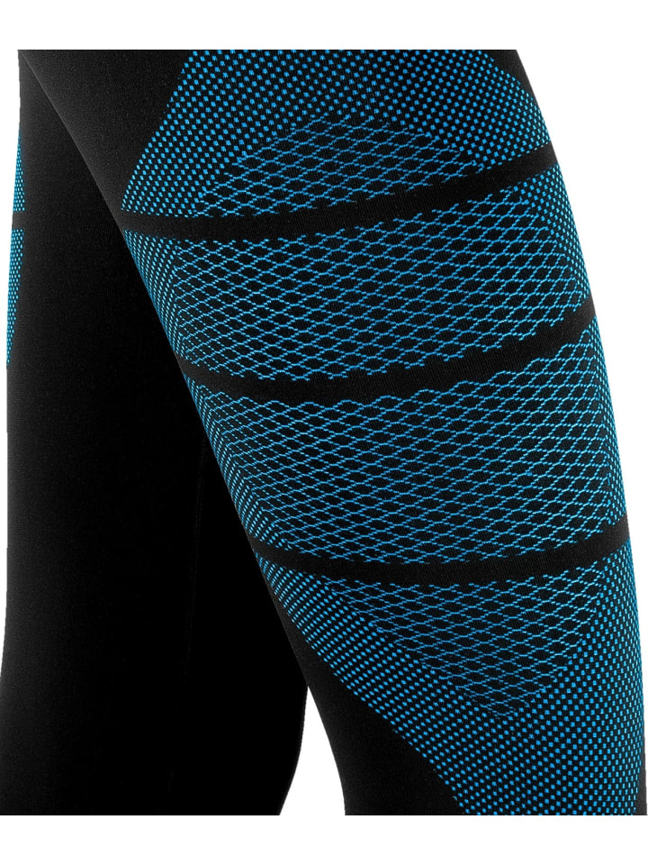 Stark Soul® Skiunterwäsche - Hose Funktionswäsche in schwarz/türkis günstig kaufen