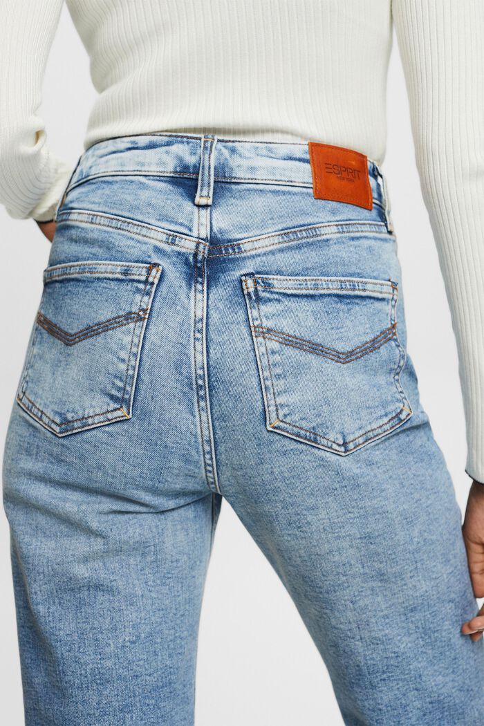 Retro-Jeans mit gerader Passform und hohem Bund