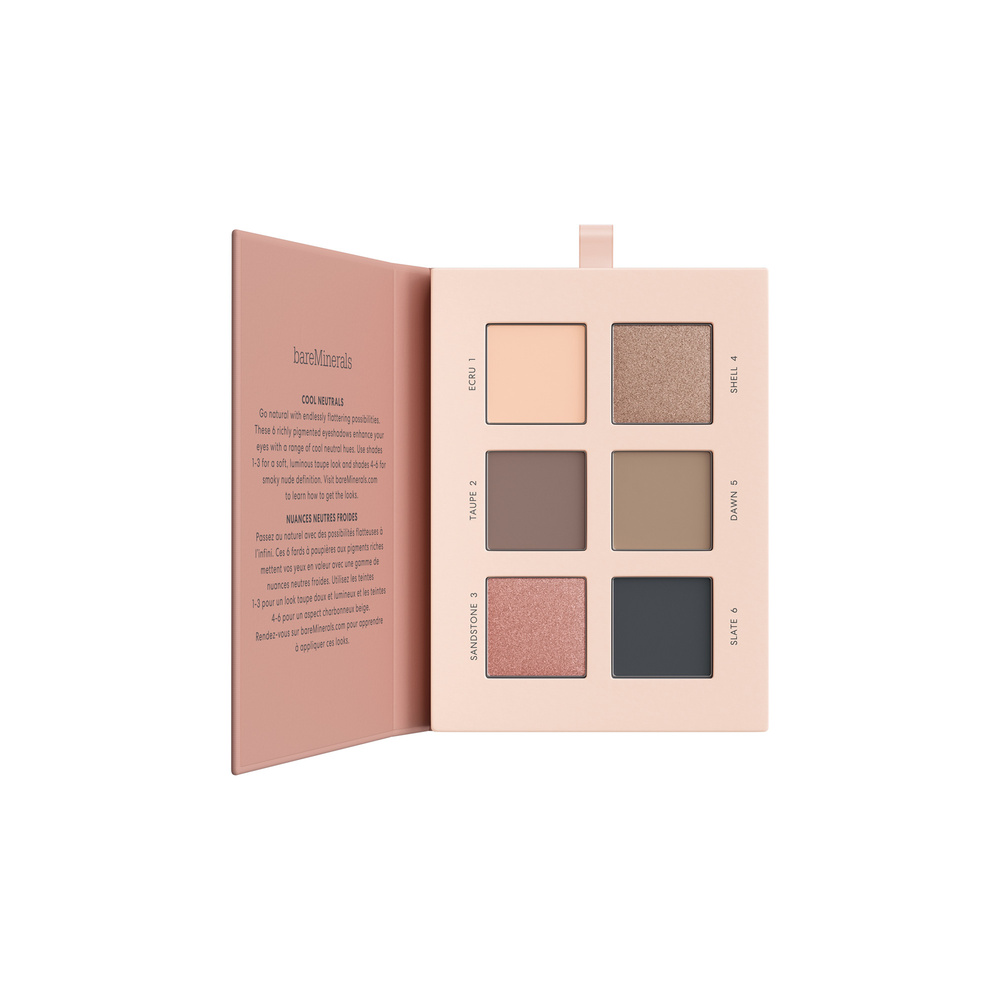 bareminerals MINERALIST Palette de fards à paupières Palette de fards à paupières vegan aux teintes nudes et naturelles