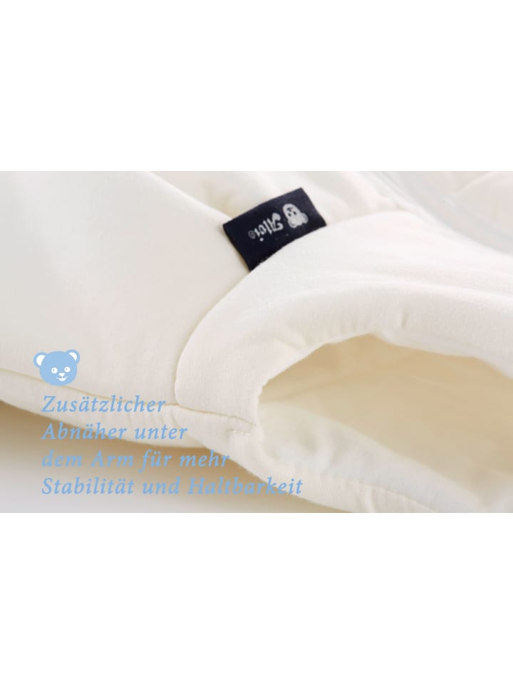 Alvi Schlafsack Mäxchen Thermo Exklusiv in Silver Stars Silbergrau günstig kaufen