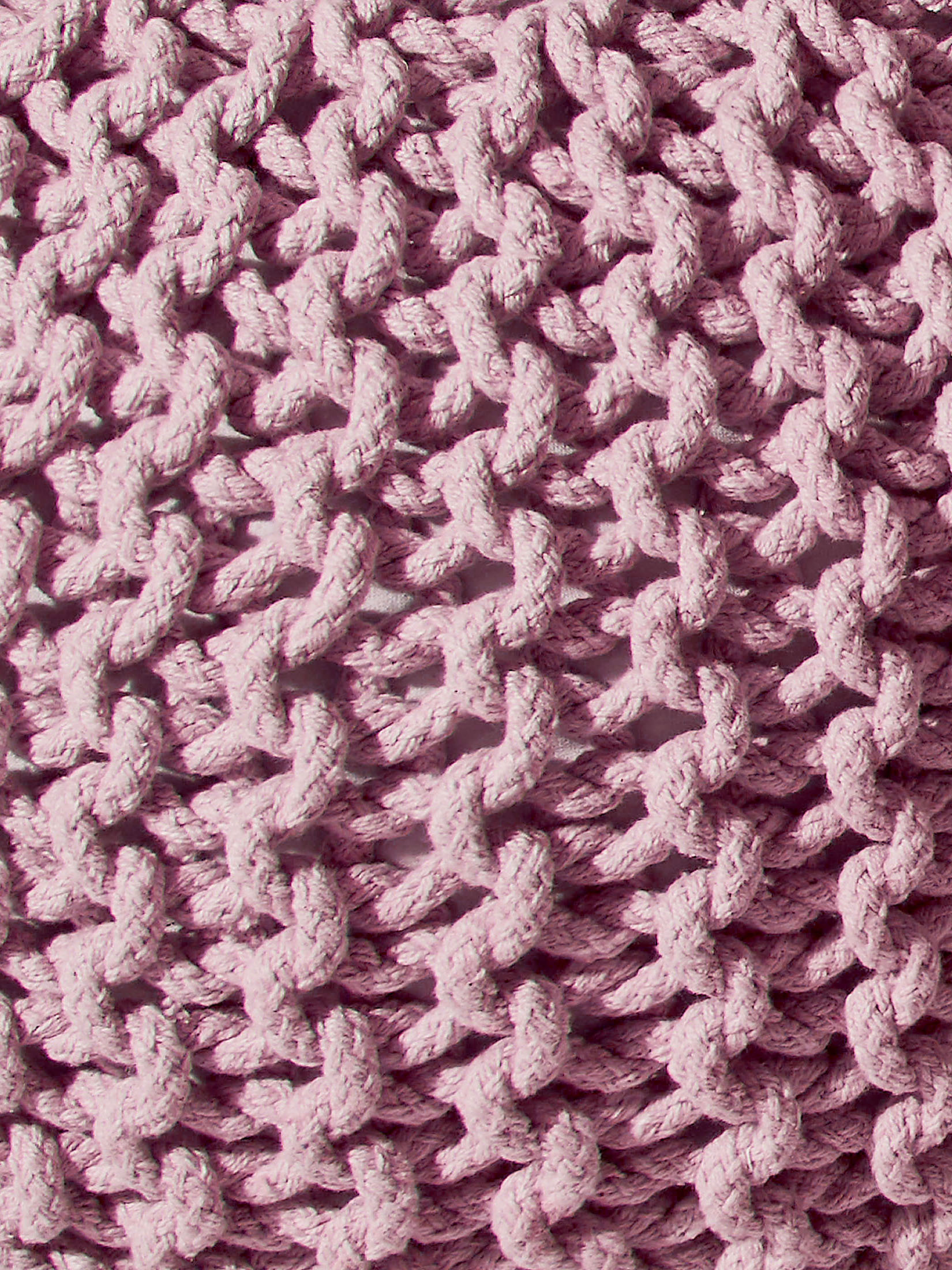 Kiruna Strick-Pouf, Rose