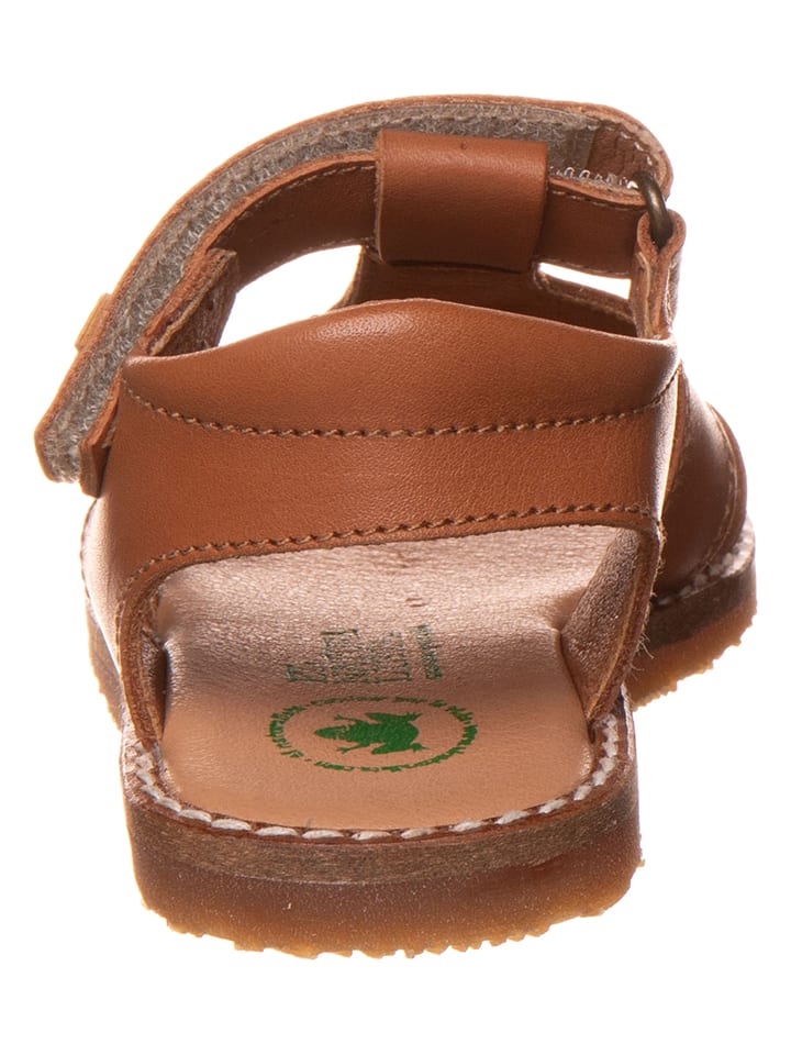 El Naturalista Leder-Sandalen in Hellbraun günstig kaufen