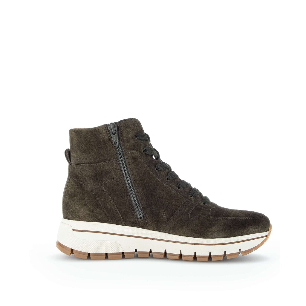 Gabor fashion Schnürstiefelette grün