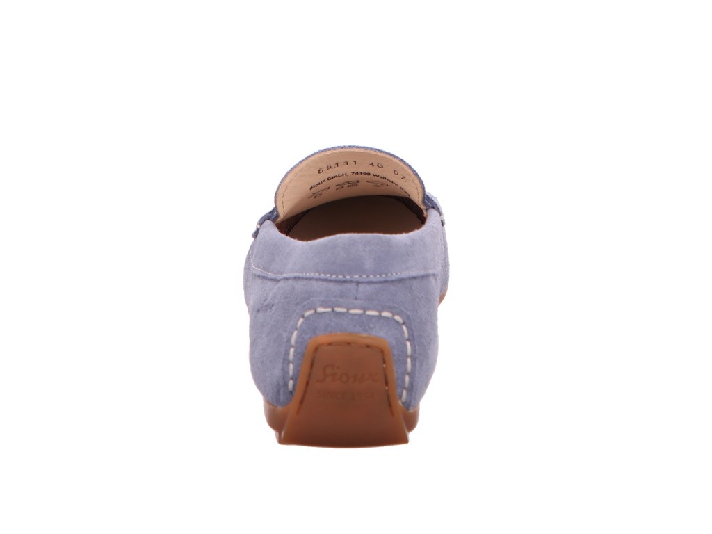 SIOUX Sportliche Slipper blau 66131