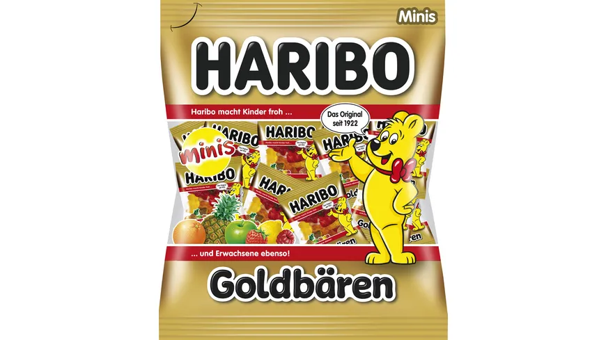 Haribo Fruchtgummi Goldbaeren Minis 250 g