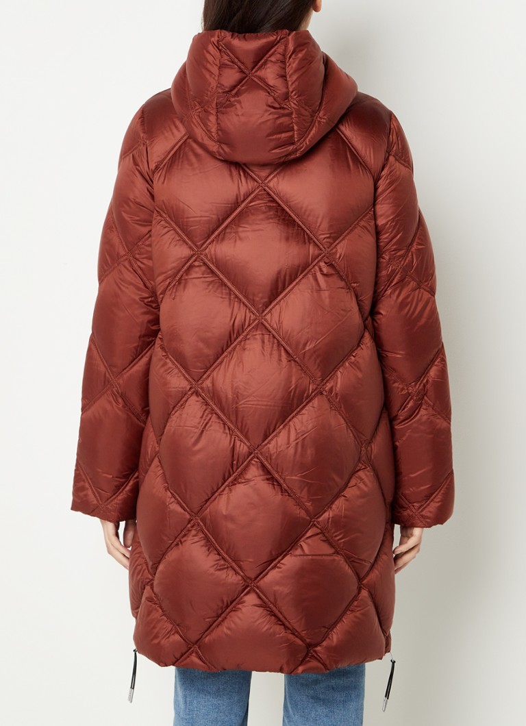 Parka trapuntato Claudie Pierlot Giovanni con imbottitura in piuma e tasche laterali