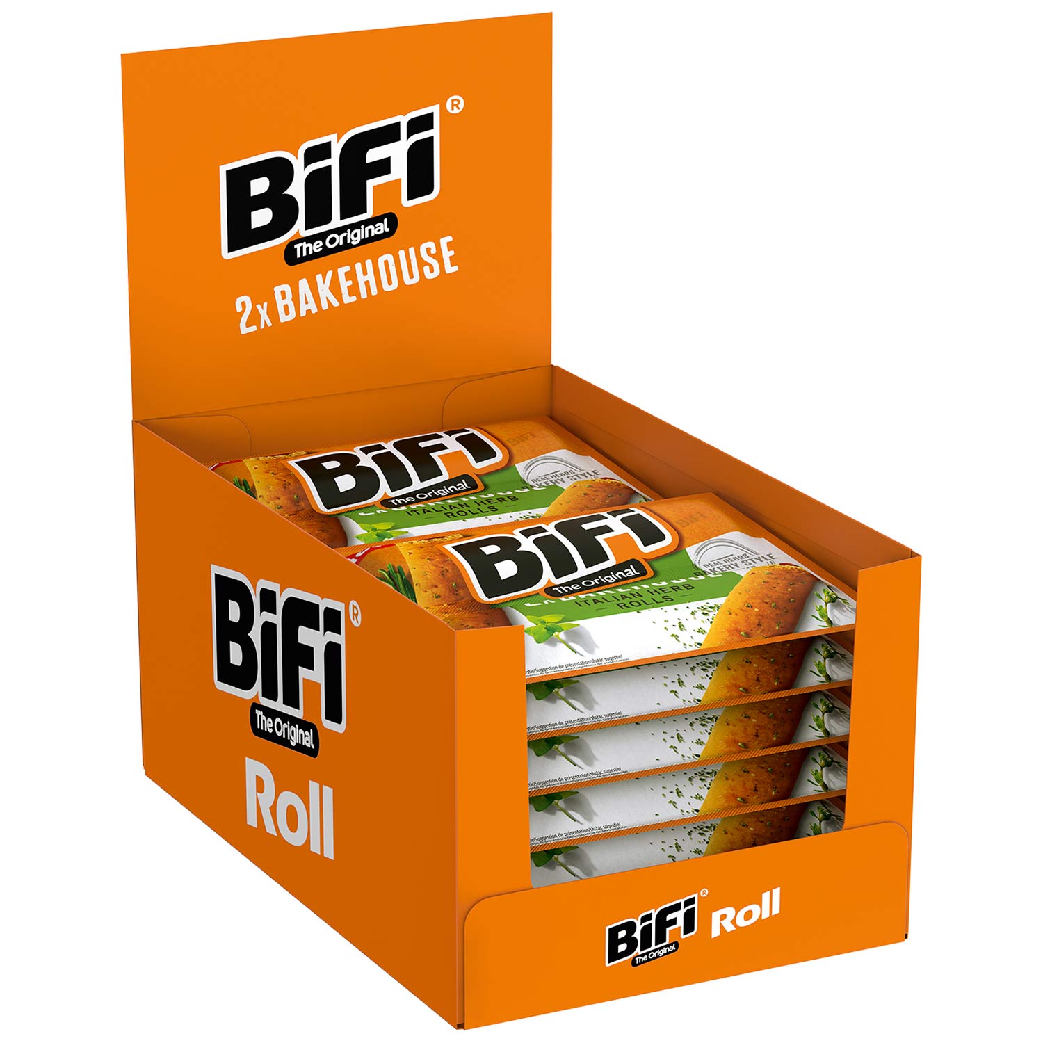 Bifi The Original Bakehouse Italian Herb Rolls 2x40g