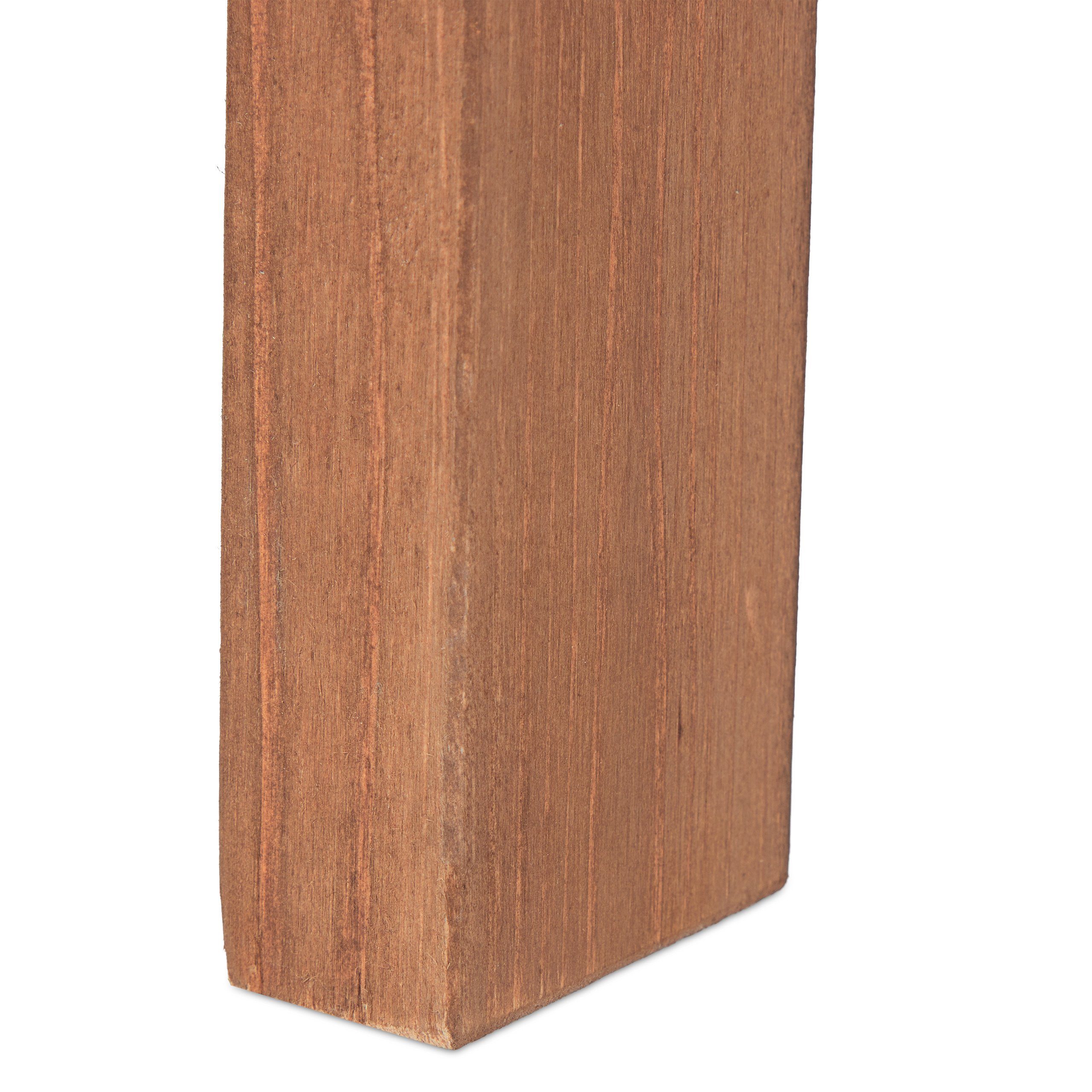 relaxdays Klapptisch Rechteckiger Klapptisch aus Holz