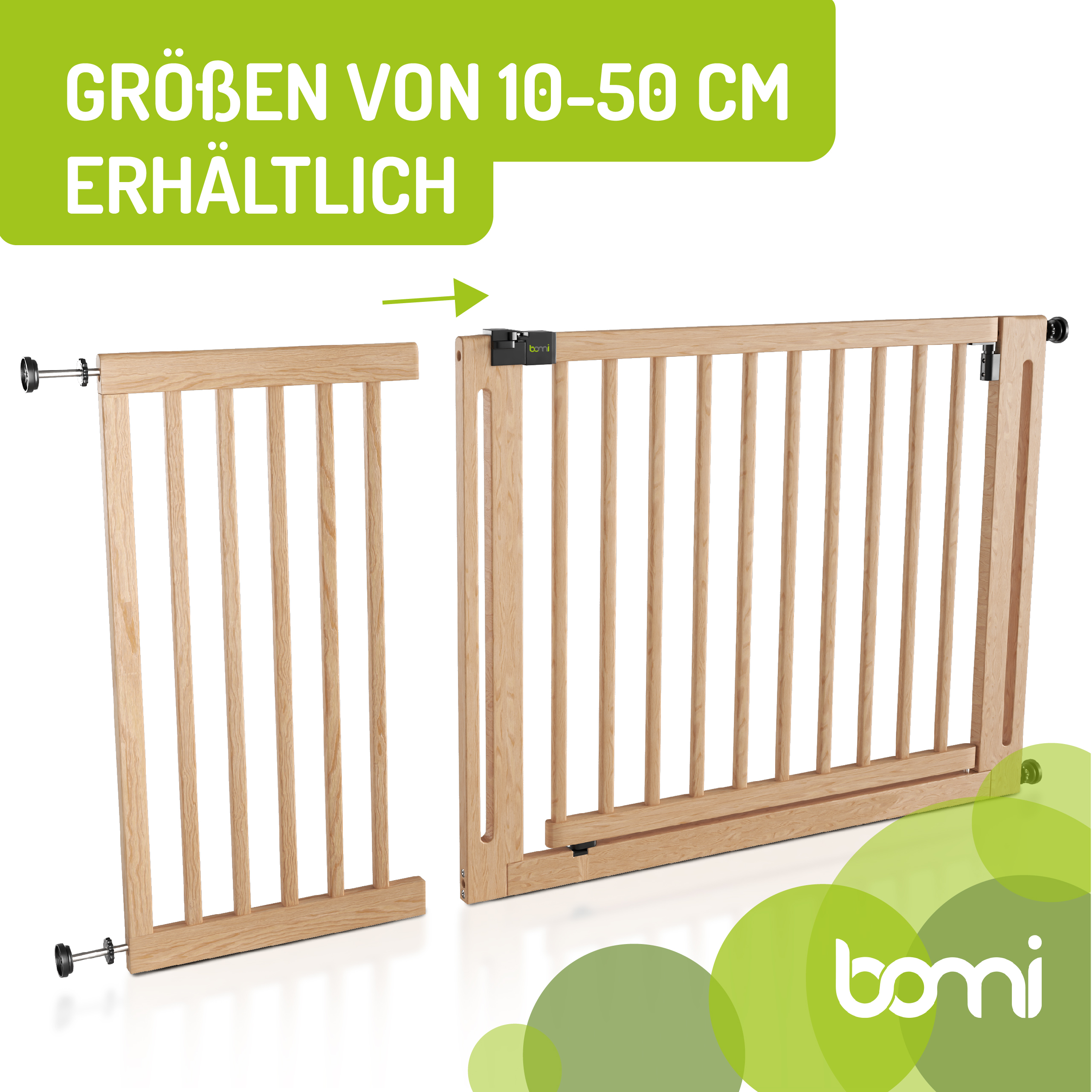 bomi Türschutzgitter & Hundeklappen bomi Verlängerungen - 77 cm für Miko M