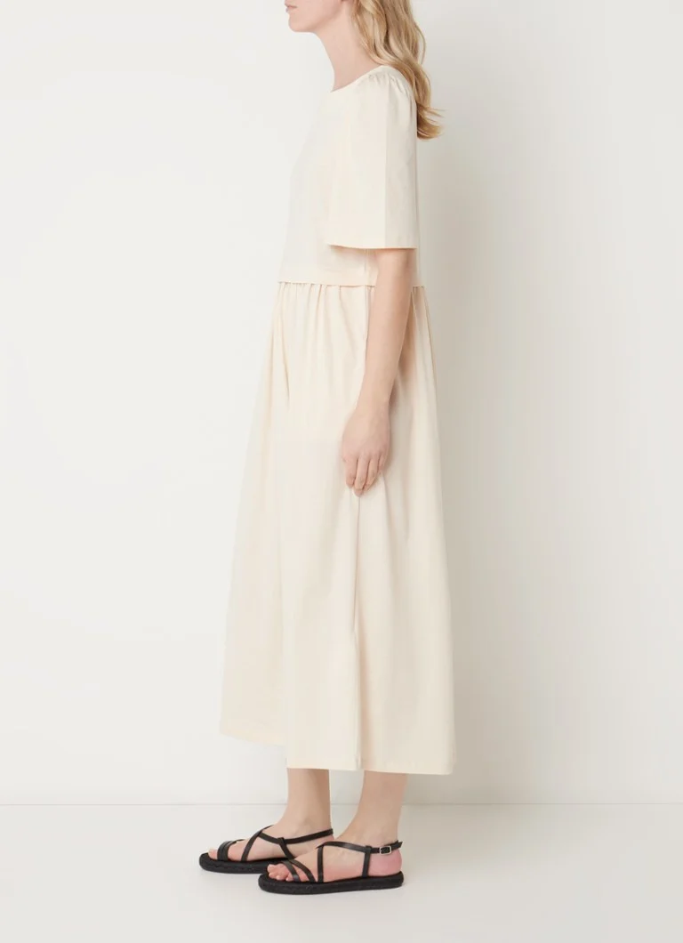 Abito midi in jersey con tasche laterali di MaxMara