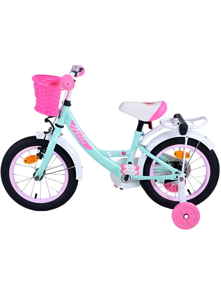 Volare Kinderfahrrad Ashley Fahrrad für Mädchen 14 Zoll Kinderrad in Grün 3 Jahre günstig kaufen onesize