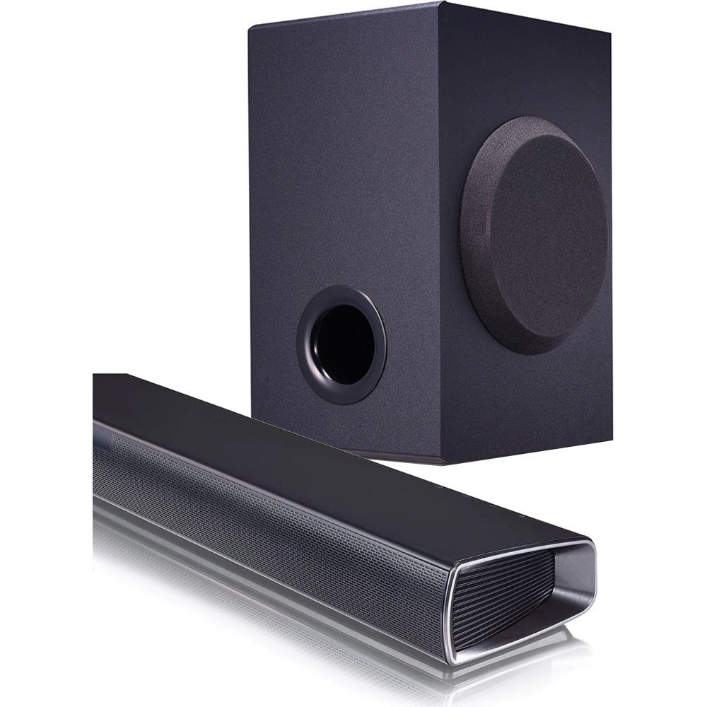 LG SQC1 - Soundbar & Subwoofer - schwarz 2.1 Soundsystem