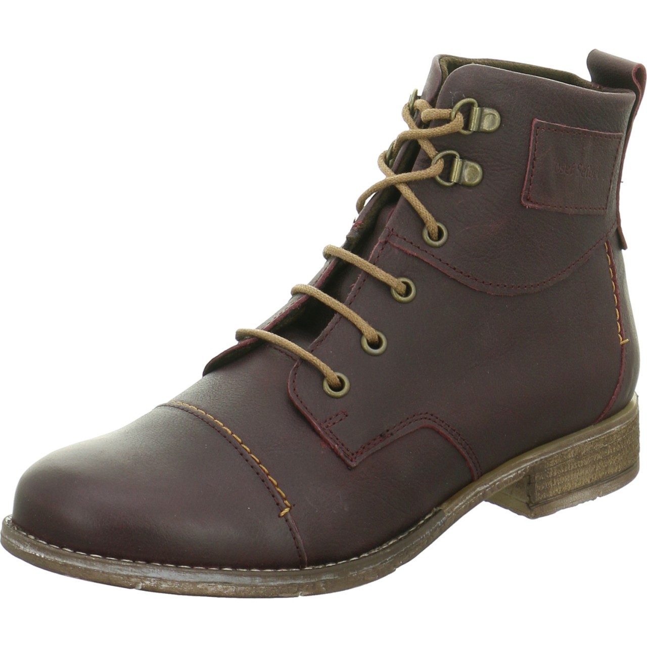 JOSEF SEIBEL Schnür-Stiefeletten rot SIENNA 17