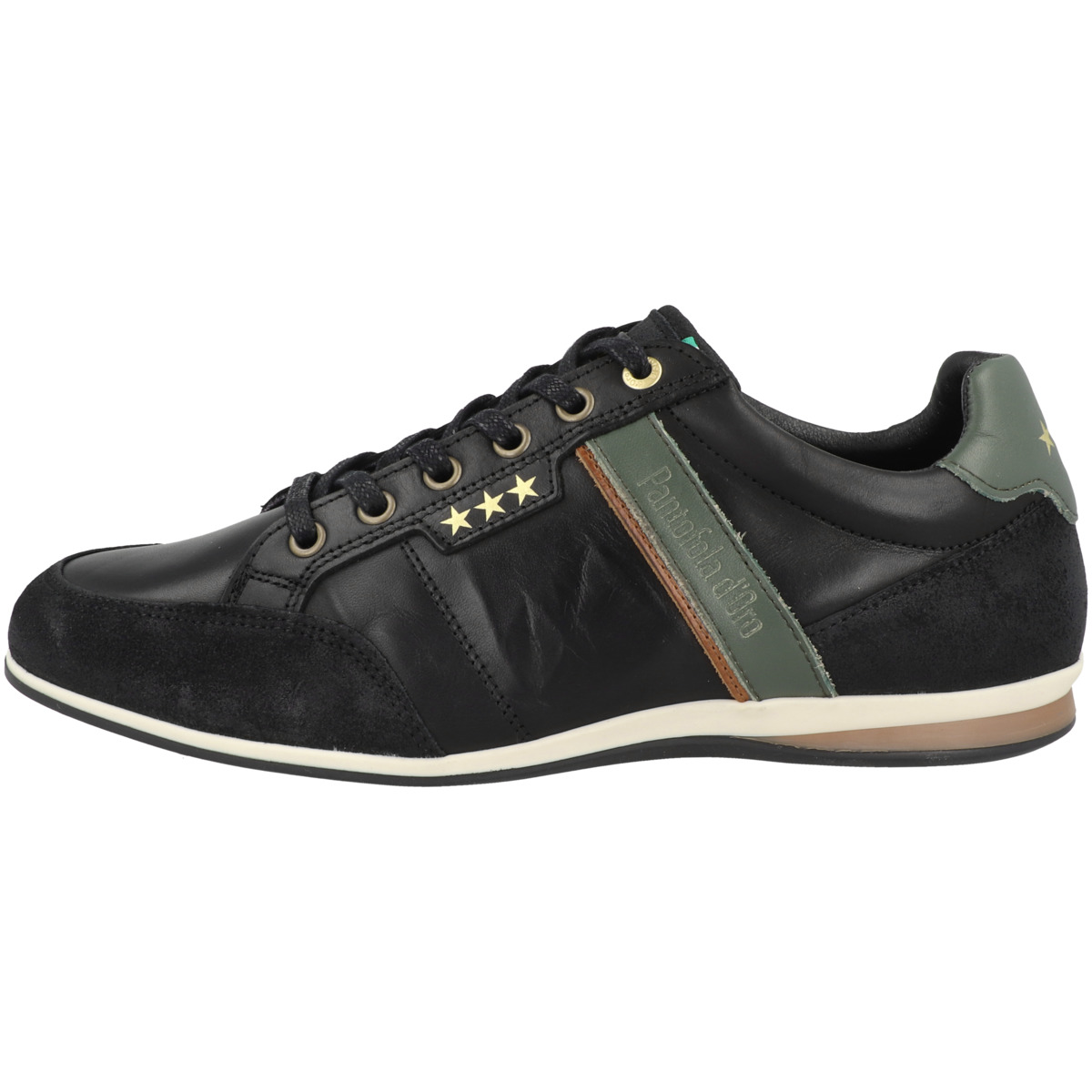 Pantofola d Oro Roma Uomo Low Sneaker Low schwarz