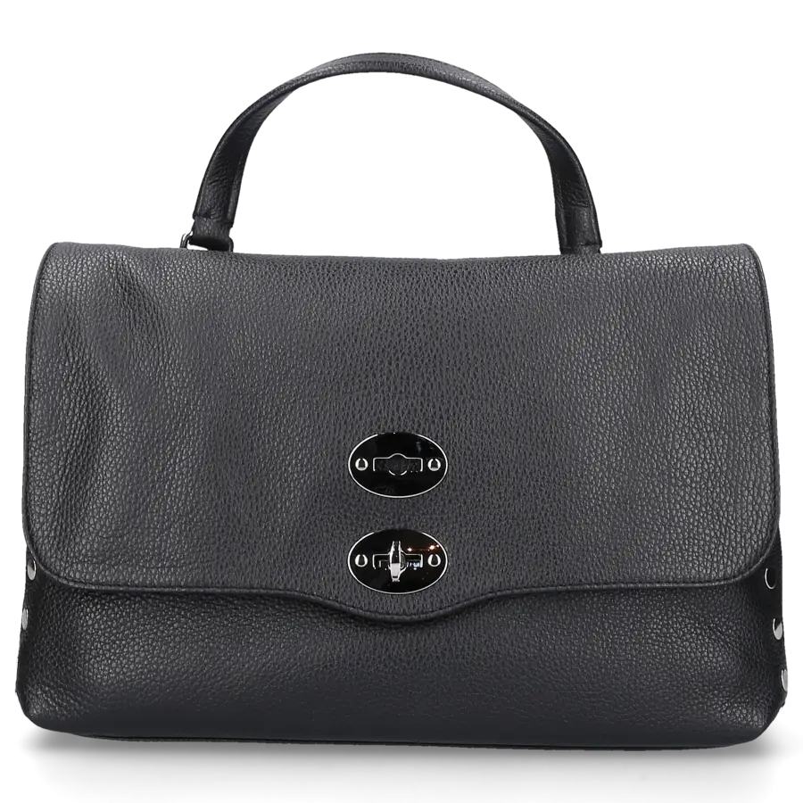 Zanellato - Schultertasche POSTINA M DAILY - schwarz