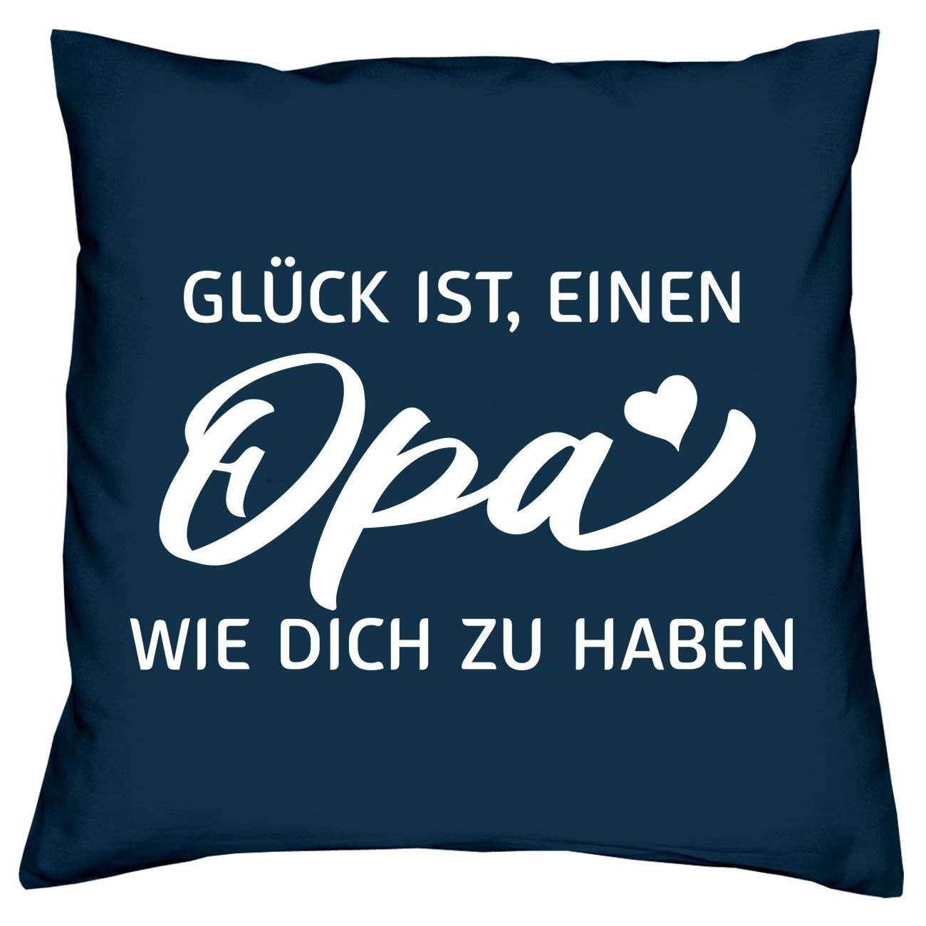 Soreso® Dekokissen Geschenk für Oma und Opa Weihnachten Kissen-Set Weihnachtsgeschenk, Geschenk-Set
