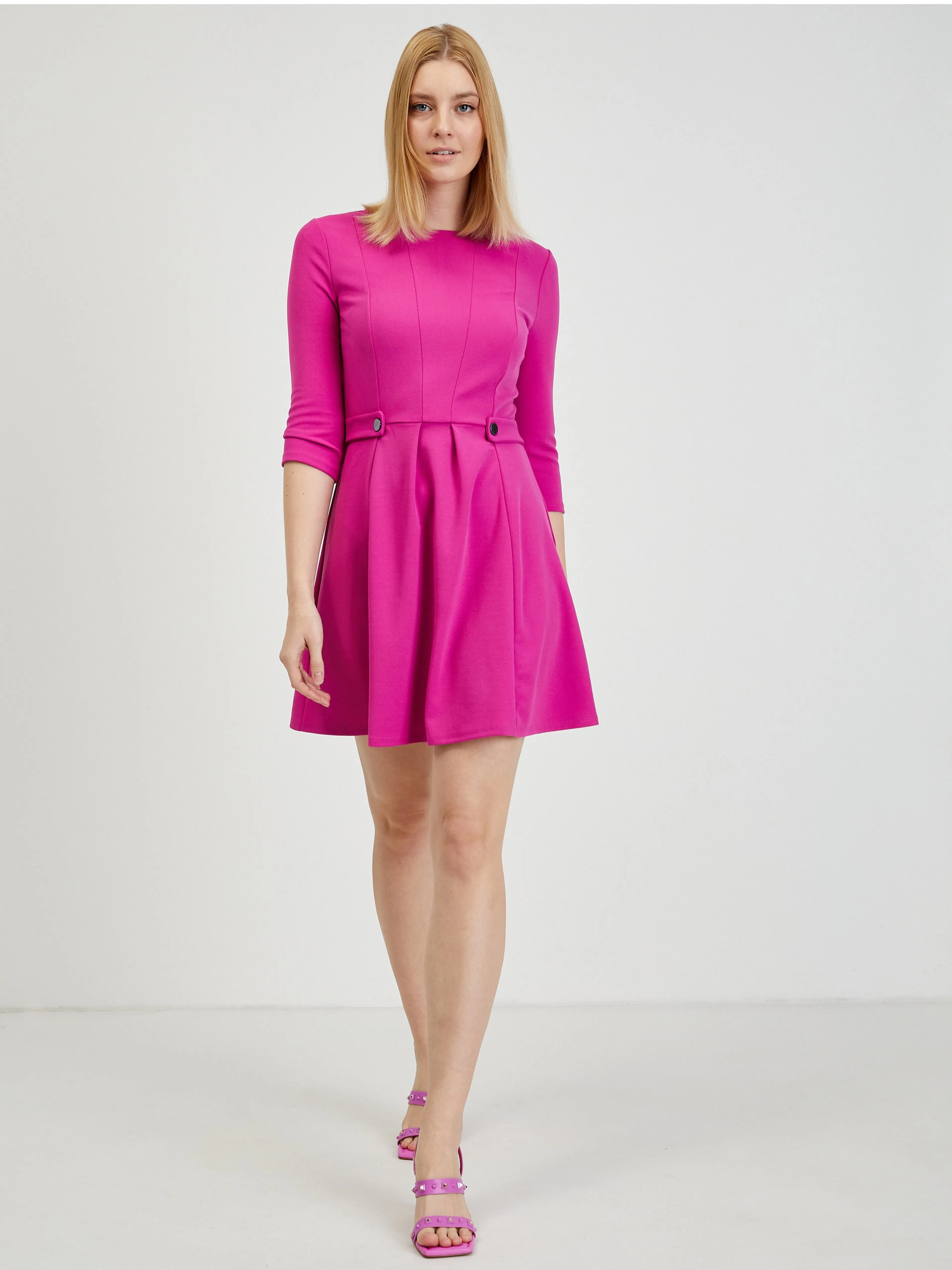 Dunkelrosa Damenkleid ORSAY