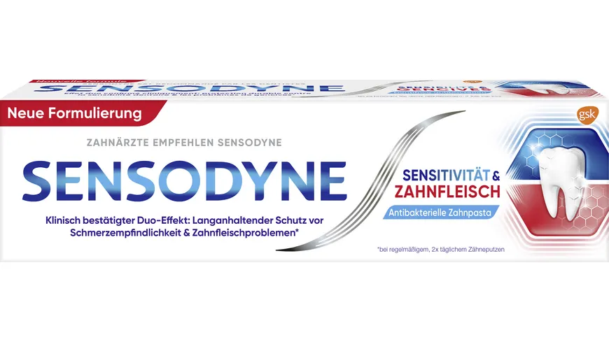 Sensodyne Sensitivität & Zahnfleisch Zahncreme 75 ml