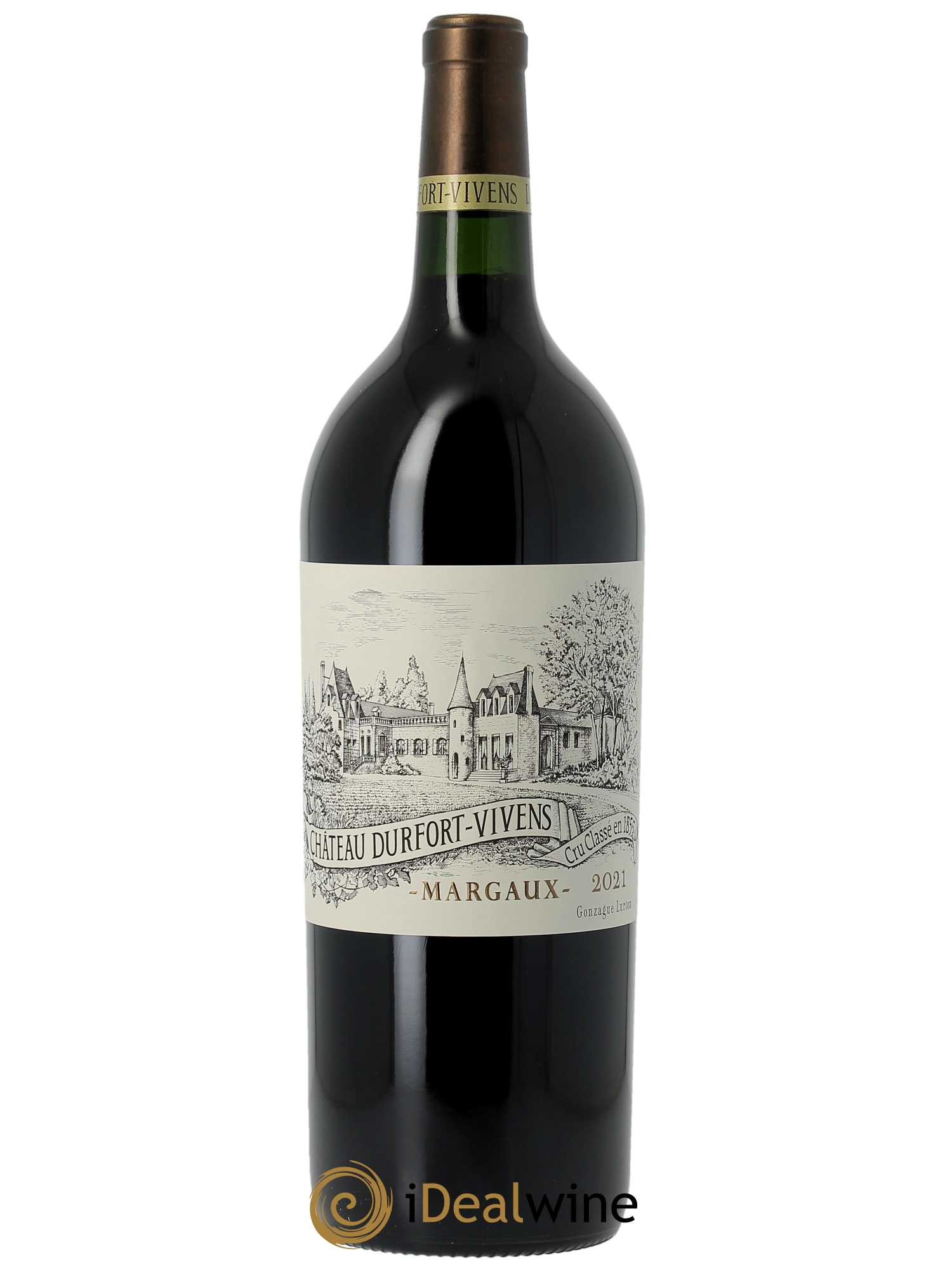 Château Durfort Vivens 2ème Grand Cru Classé (CBO à partir de 3 mg) 2021 - Lot de 1 Magnum