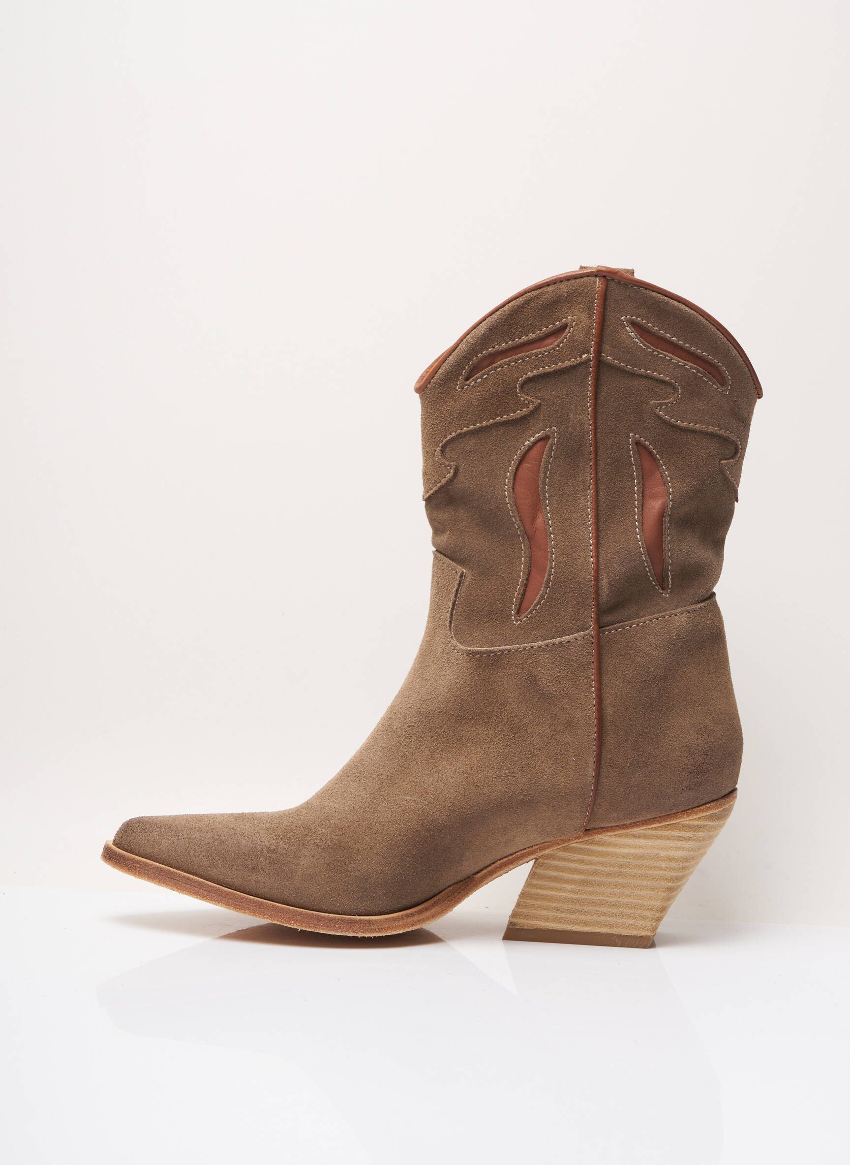 Paoyama Bottines Femme couleur marron