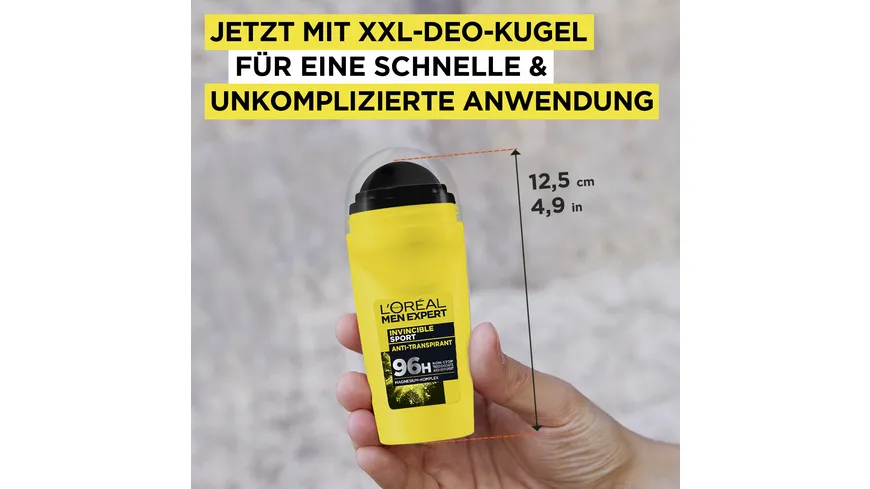 L'Oréal Men Expert Deo RollOn Invincible Sport 50 ml