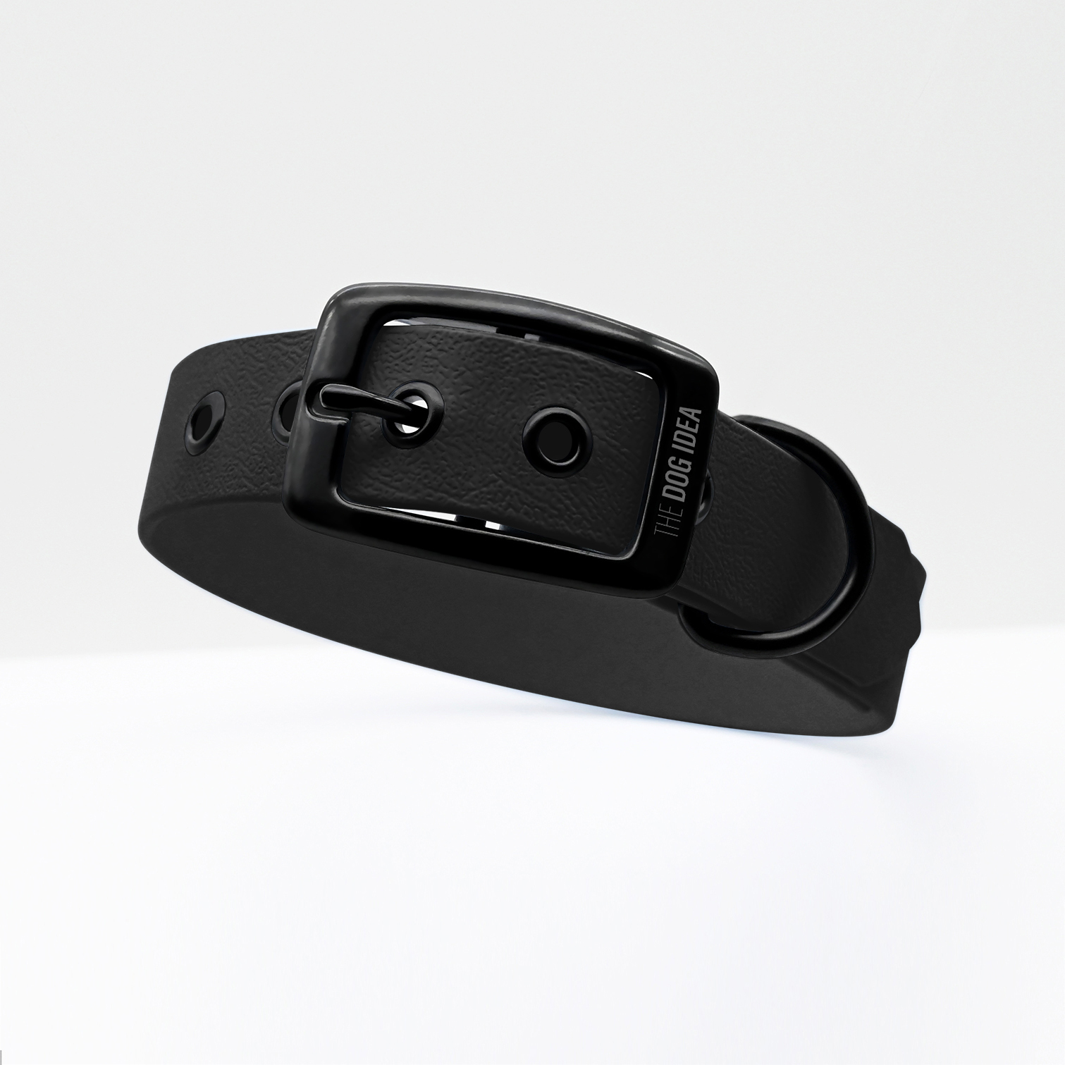 THE DOG IDEA Hundehalsbänder THE DOG IDEA Biothane Halsband Schwarz Schwarz M