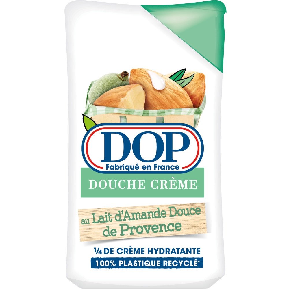 DOP Douceurs de nos Régions Gel douche crème à l'Amande douce de Provence
