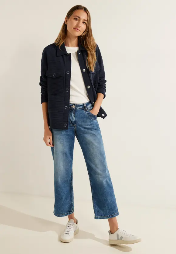 CECIL Shirtjacke mit Struktur