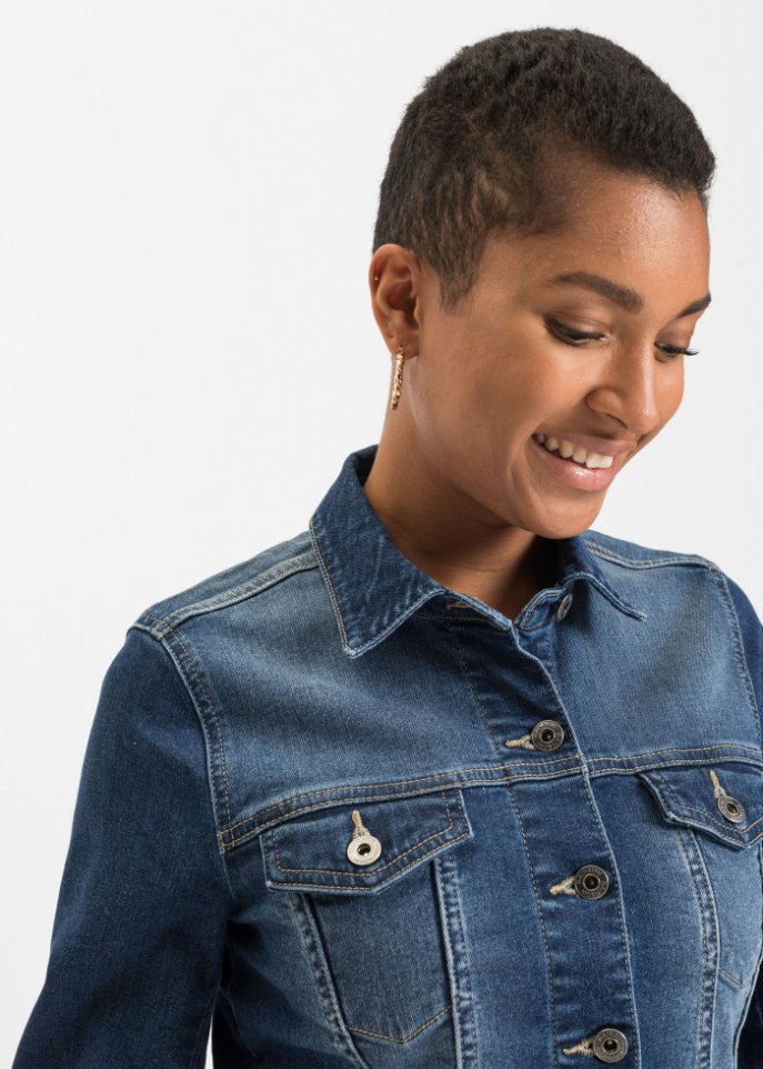 Jeansjacke mit Positive Denim #1 Fabric