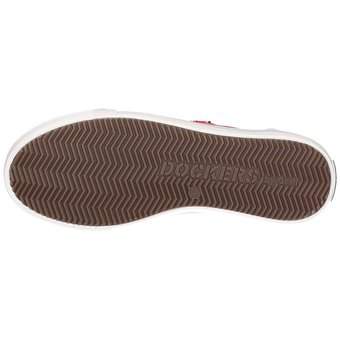 Dockers Leinen Sneaker in rot