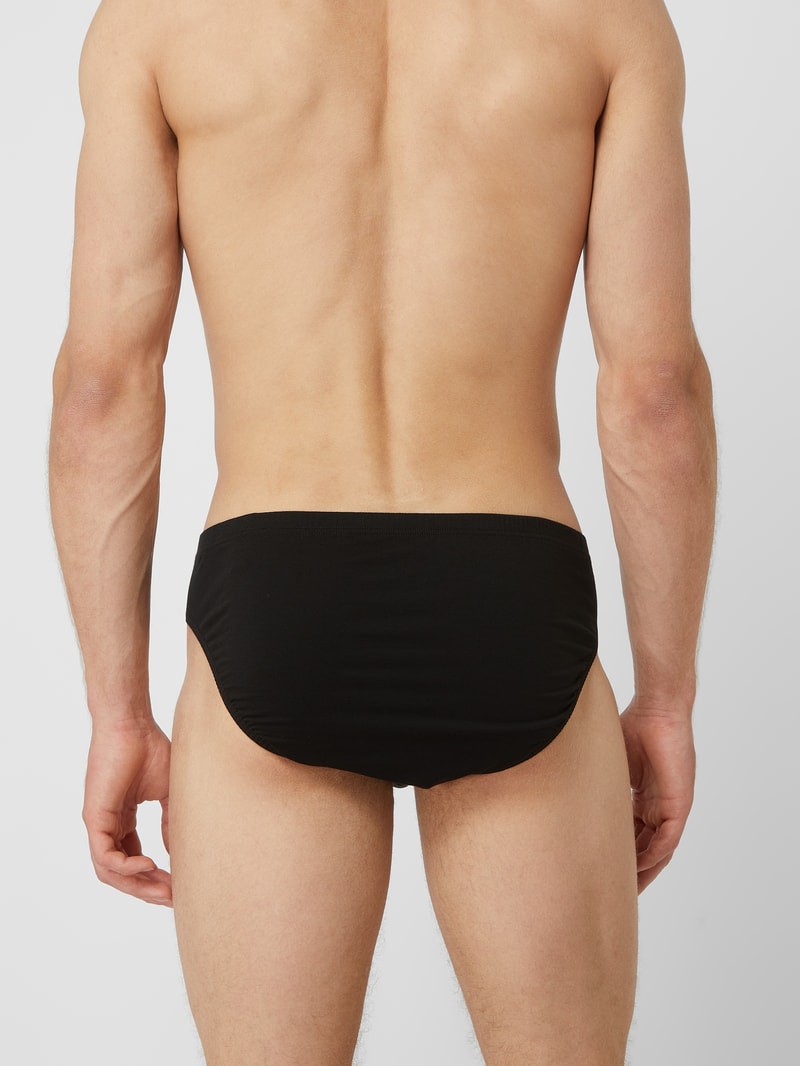 Slip aus Lyocellmischung in marineblau