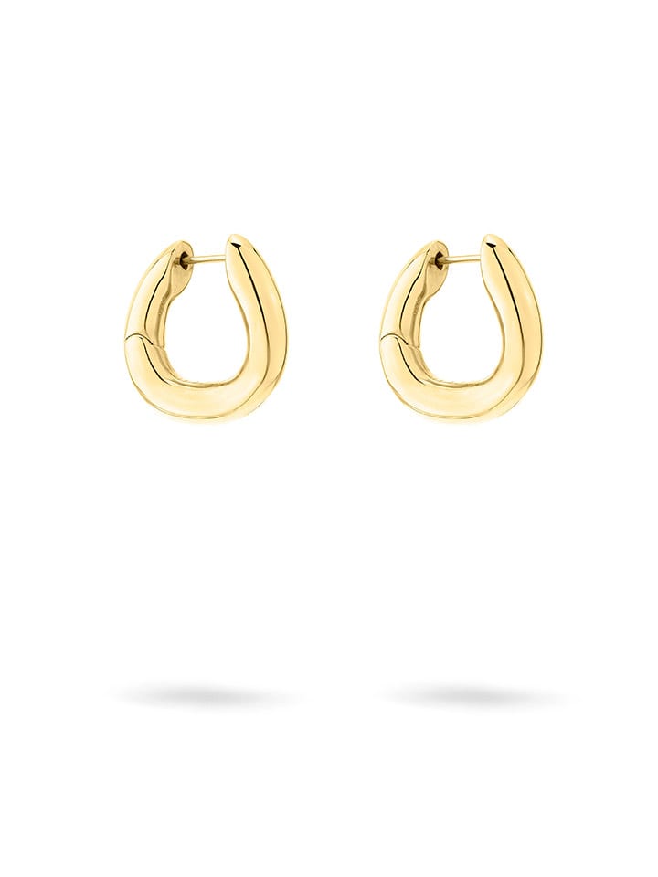 Liebeskind Edelstahl-Creolen in Gold günstig kaufen onesize