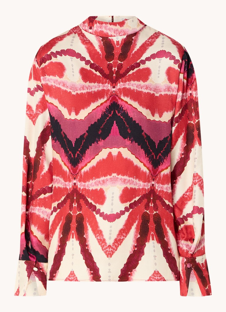 Expresso Tunic with print and keyhole