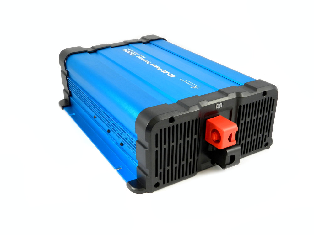Solartronics Spannungswandler FS1500D12V 1500W/3000W reiner Sinus mit Display