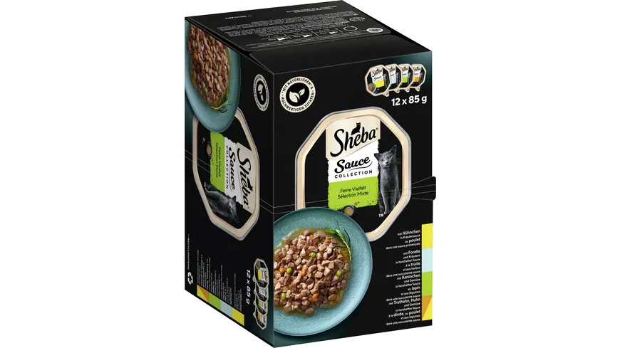 SHEBA® Schale Sauce Speciale Herzhafte Komposition mit Gemüse 1020 g