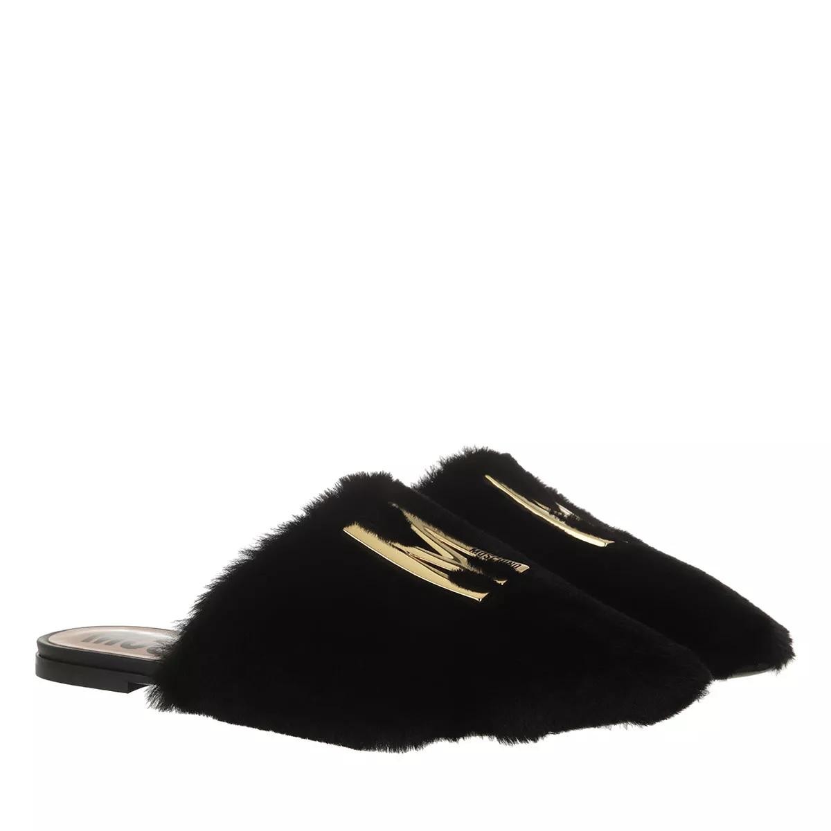 MOSCHINO Sabots schwarz Mule