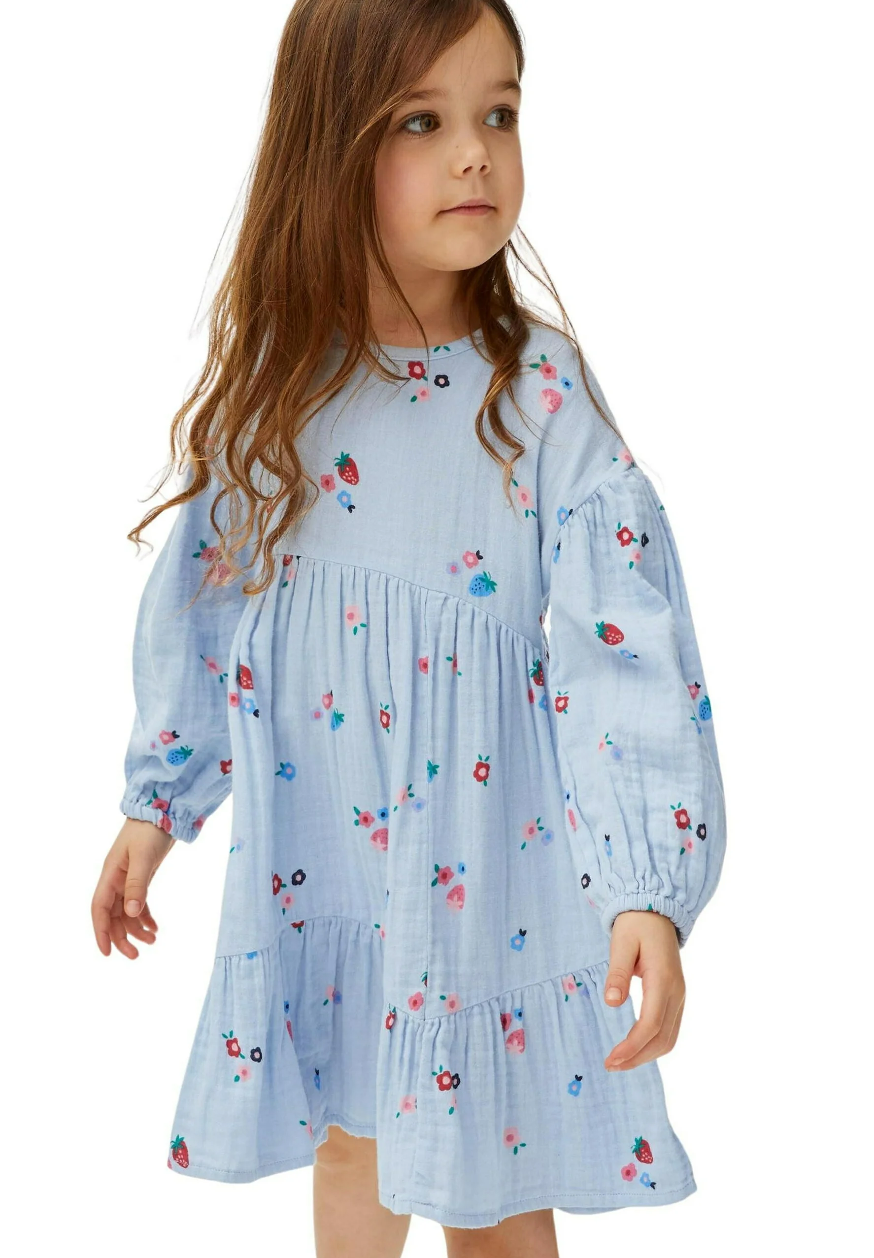 Marks & Spencer PURE FLORAL TIERED - Vestido de verano
