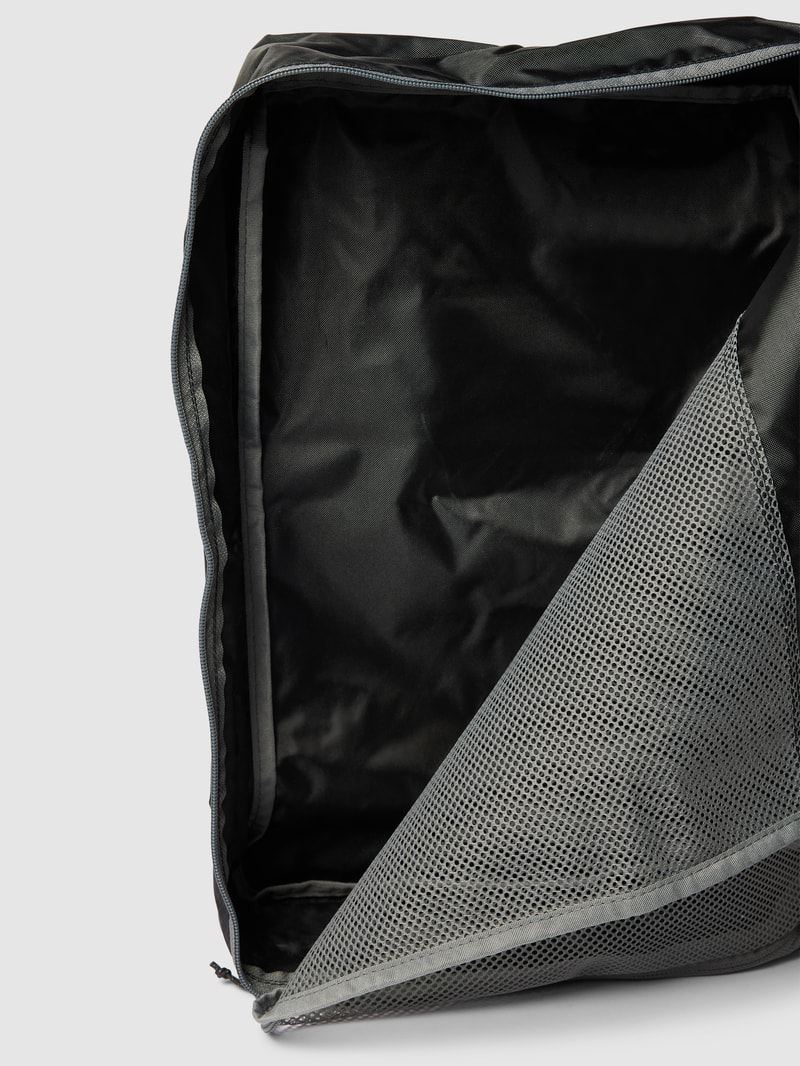 Tasche mit Label-Print im 3er-Pack in dunkelblau