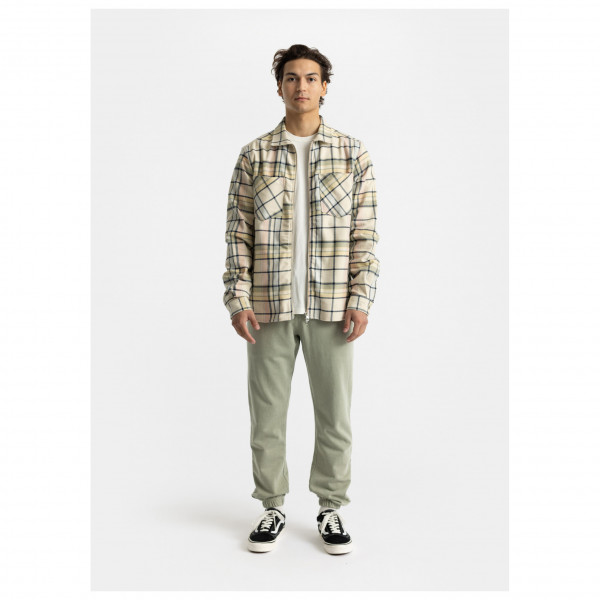 Revolution - Checked Overshirt Zip - Hemd