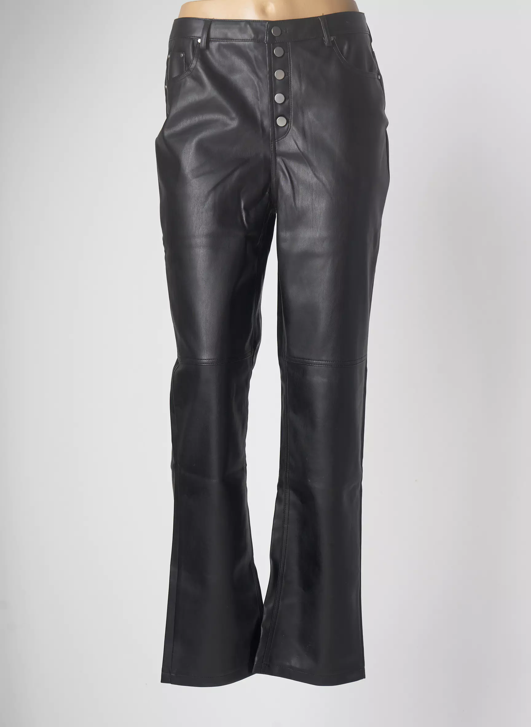 Na Kd Pantalons Droits Femme couleur noir