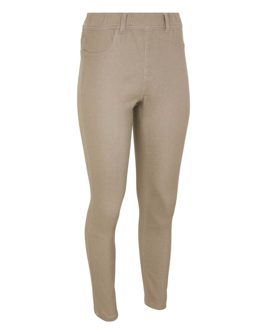 Einfarbige Twillhose