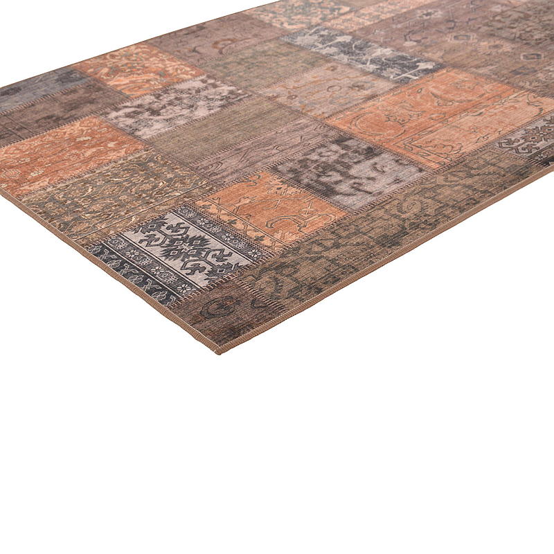 Home Gulvløper 80x150 cm brun Sevilla