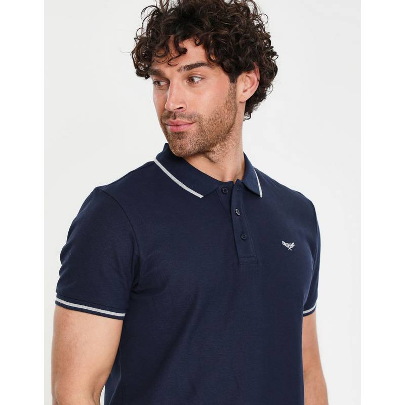 Threadbare THB Polo Brunello Poloshirt Herren